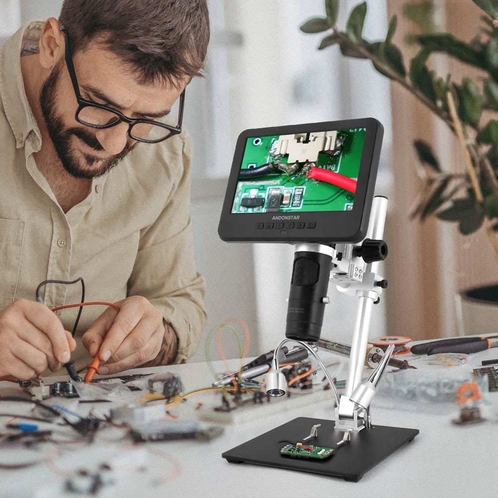 Digital Microscope - مجهر رقمي ثلاثي العدسات GOOD Andonstar