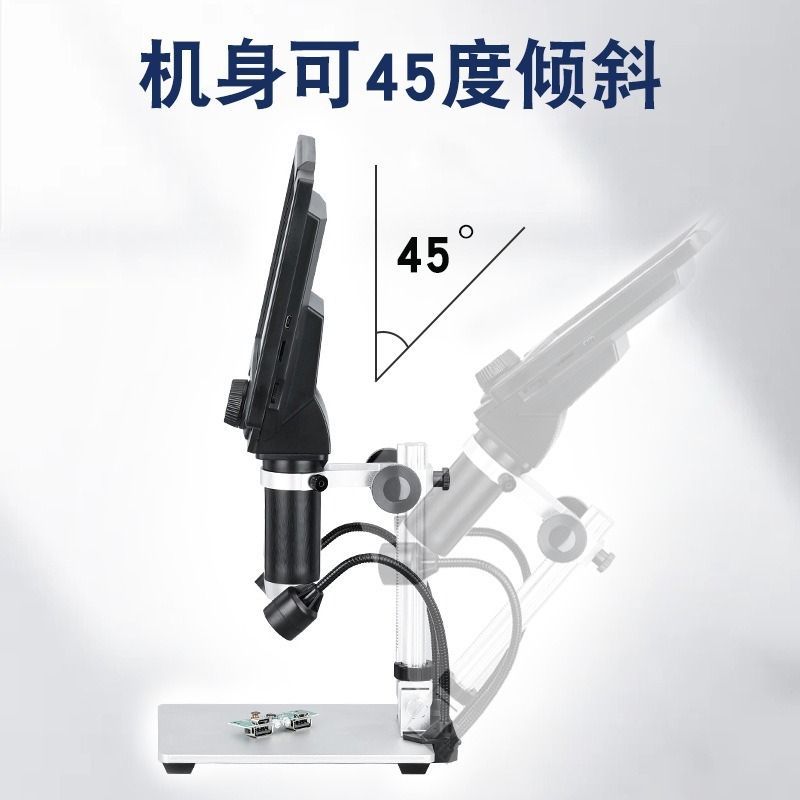 مجهر رقمي محمول بشاشة LCD بدقة - مراجعة Digital Microscope وسعره