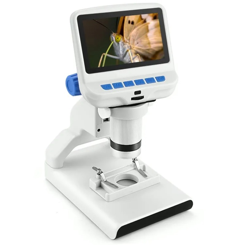 مجهر رقمي جديد للأطفال أندونست - مراجعة Digital Microscope وسعره