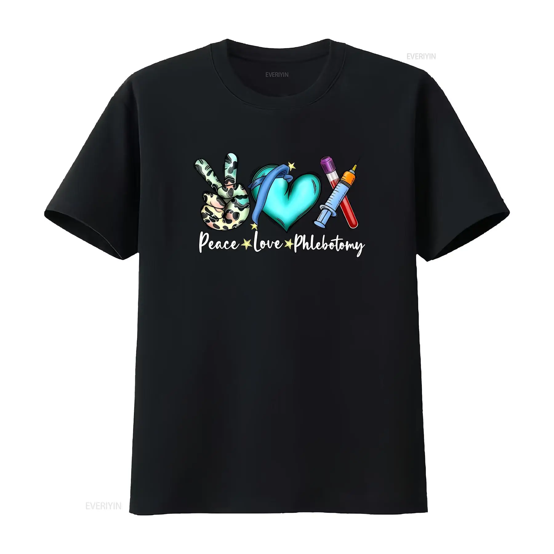تي شيرت Peace Love Phlebotomy  - مراجعة Medical Lab Technologist وسعره