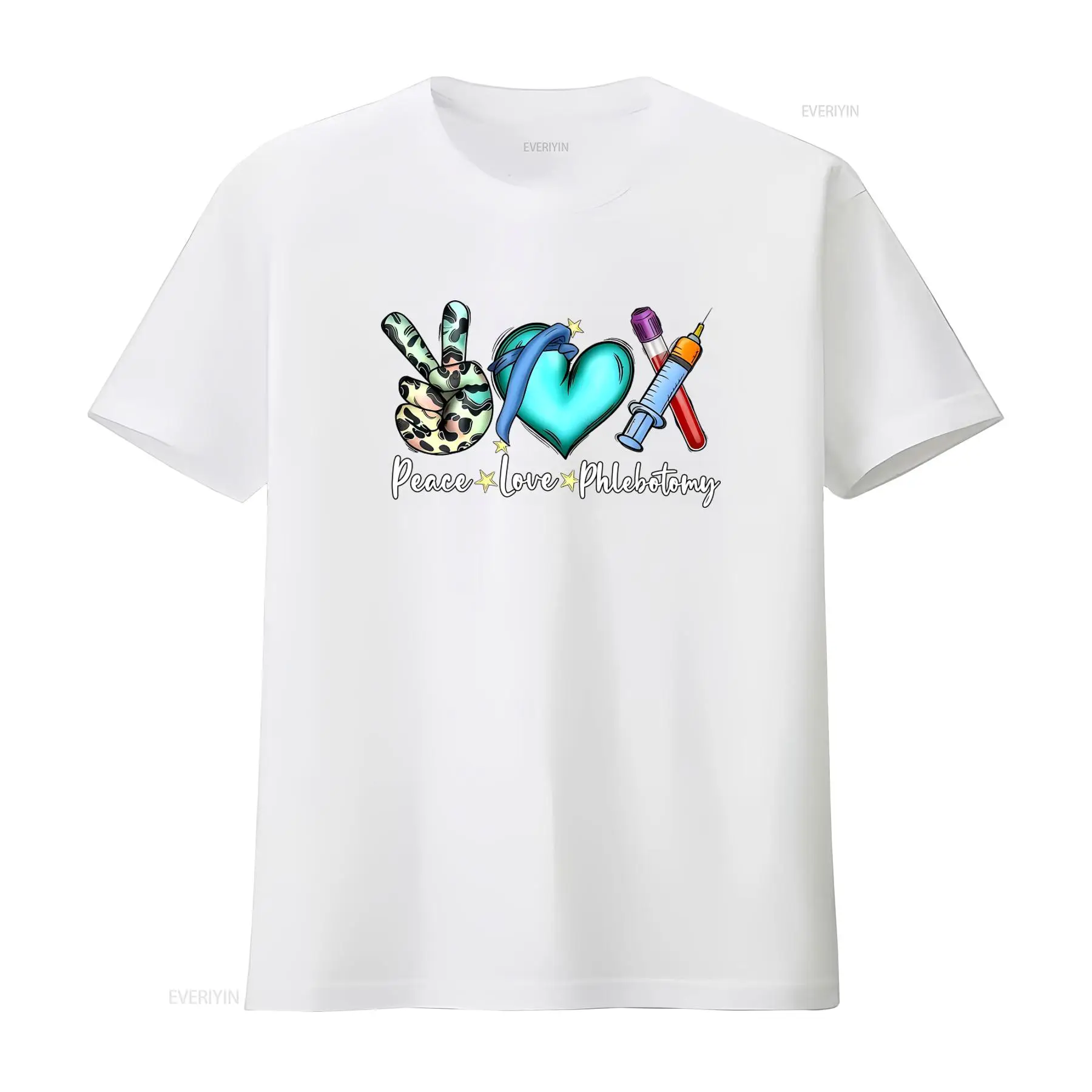 تي شيرت Peace Love Phlebotomy  - مراجعة Medical Lab Technologist وسعره